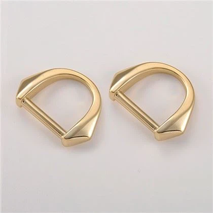 Yüksek Kaliteli D Halka Alaşımlı Düz ​​Toka Metal Taktik D Toka